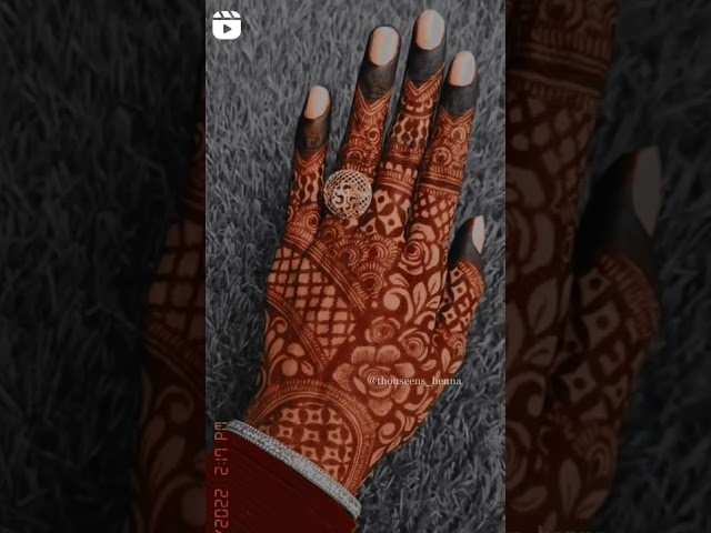 Meri Mehndi ka Rang ❤️