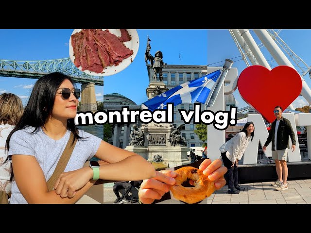 48 hours in Montreal 🍂🥯 | Montreal travel vlog 2024