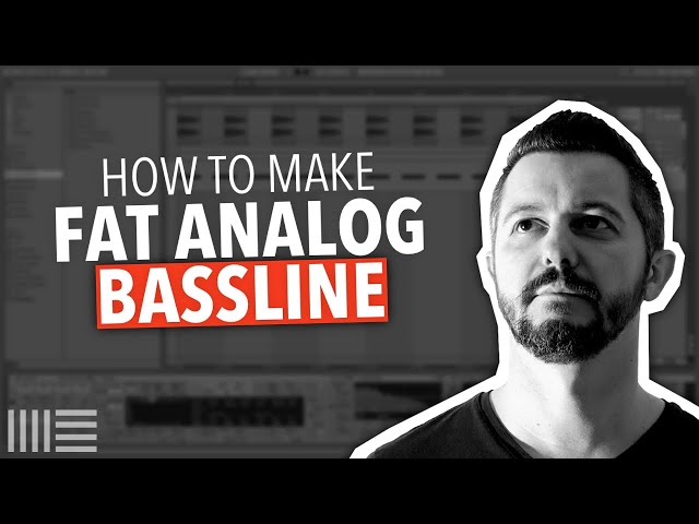 🔴 HOW TO MAKE FAT ANALOG BASSLINE | ABLETON LIVE