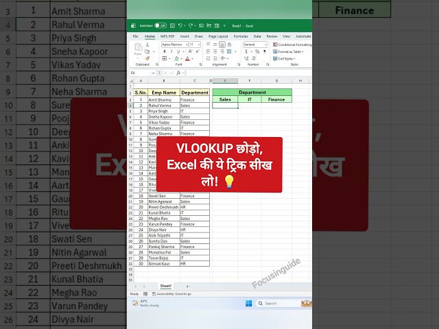 Excel FILTER Function ⚡ Create Dynamic Filters in Seconds! 🚀
