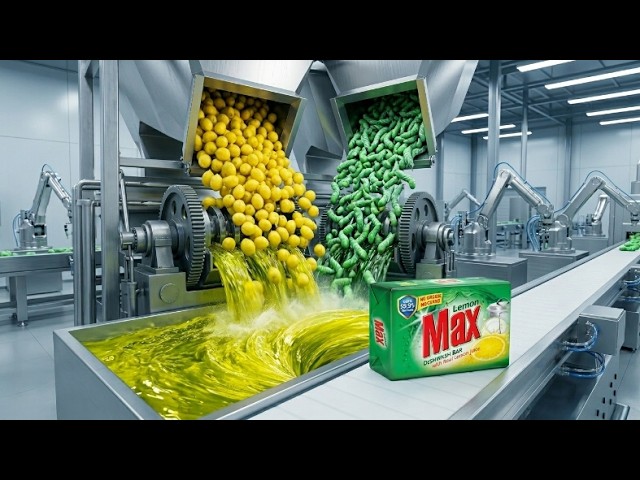 How Dishwash Soap & Sponges Are Made in Modern Factories | Full Step-by-Step Manufacturing Process