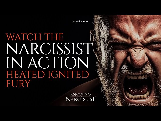 Watch the Narcissist In Action : Heated Ignited Fury