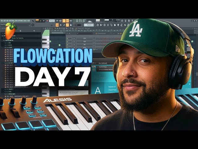 Curtiss King Chopping Samples & Making Beats.. (Day 7)