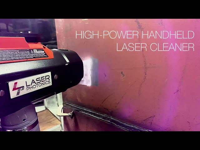 Jobsite Laser Cleaning - Product Tour
