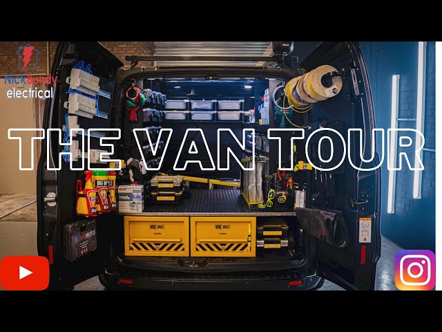 THE VAN TOUR     -Electrician-    Ford Transit Custom