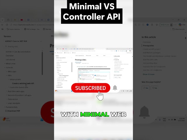 Minimal APIs vs Controllers: A simple comparison #dotnet #programming #webdev