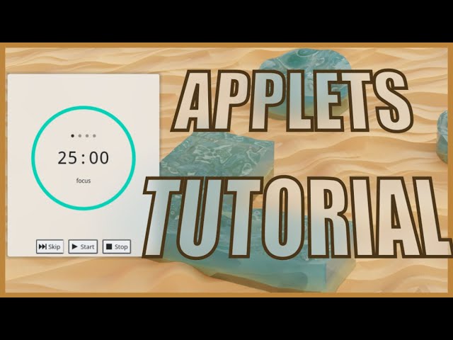 How To Create KDE Applets, Ep 1!