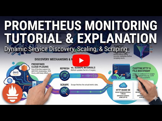 How Prometheus Monitoring Works (Full Tutorial for Beginners)