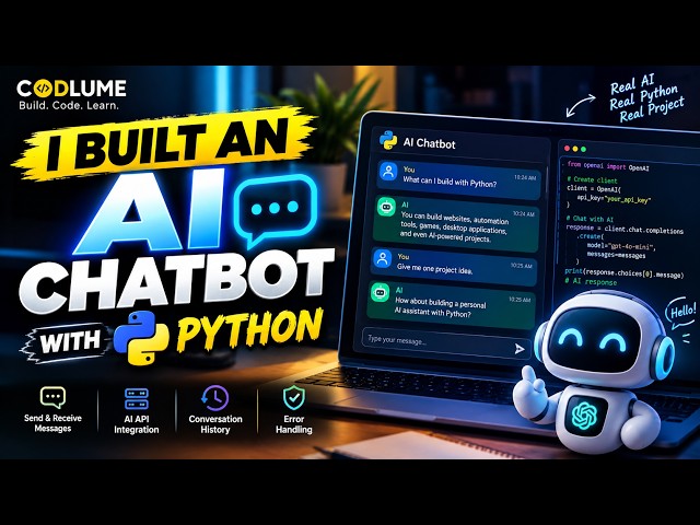 I Built an AI Chatbot with Python