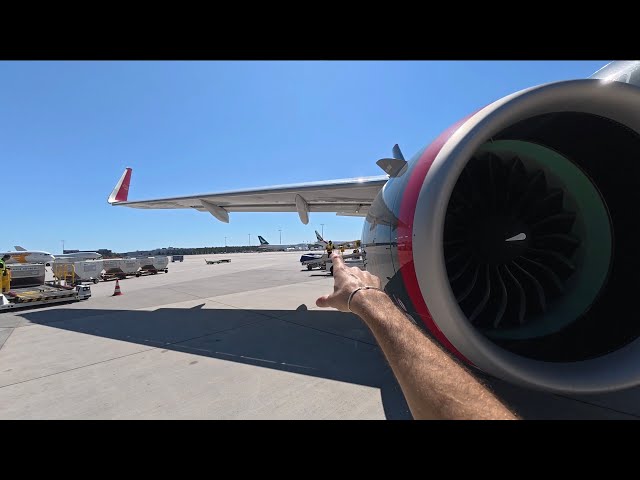 COCKPIT POV | Real A320neo Takeoff from Frankfurt (Walkaround to Departure)