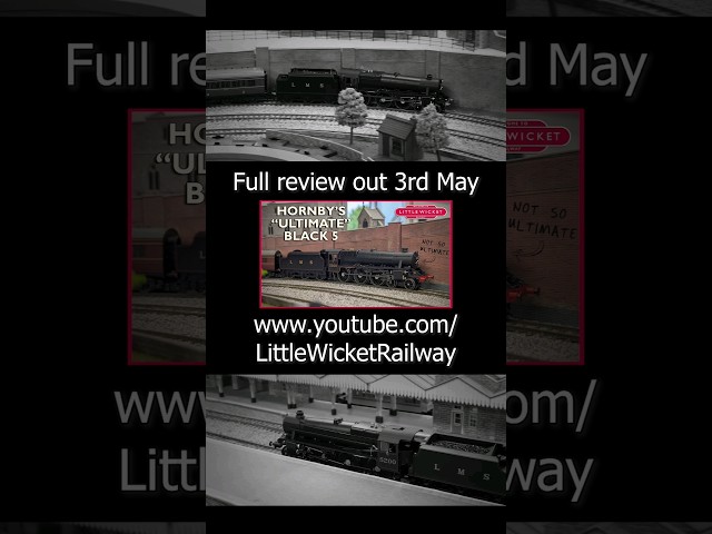 New Hornby Black 5 - Full Review Out 3rd May 2024