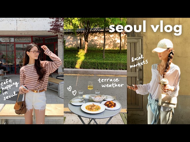 seoul vlog 🪽 our pregnancy journey, hair growth, jongro at night, quiet seongsu cafes | Flo Health