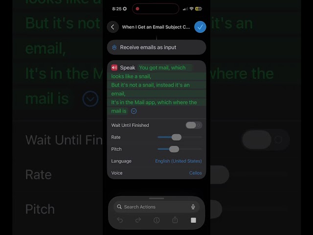 A Surprisingly Good Rhyme | Apple | Shortcuts App