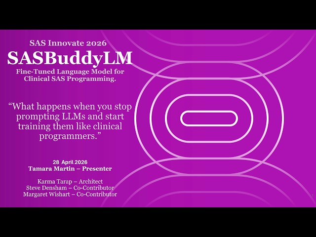 SASBuddyLM: AI-Powered SAS Programming for Clinical Research