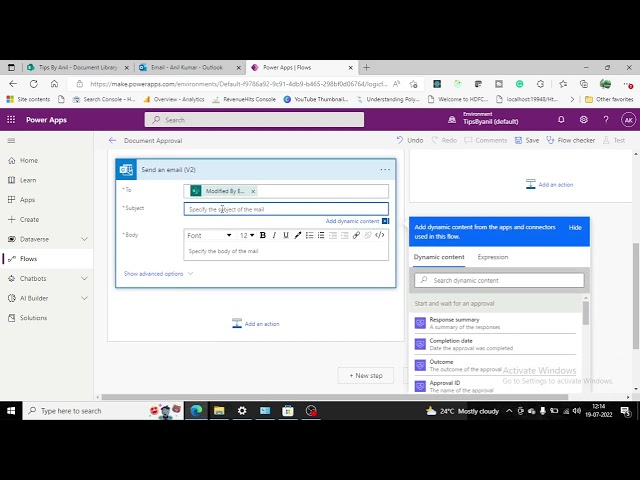 Document Approval Workflow using Microsoft Flow | MS flow Document Approval SharePoint