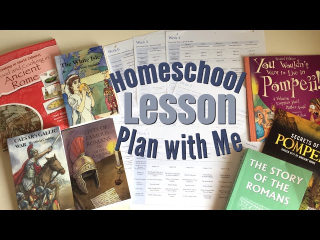 How to Lesson Plan or Homeschool