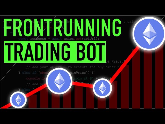 🔴 Frontrunning trading bot - Coding tutorial