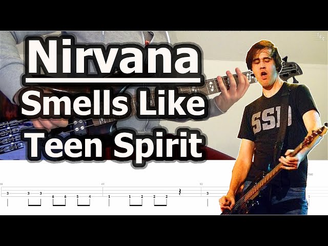 Nirvana - Smells Like Teen Spirit | Bass Tabs Tutorial