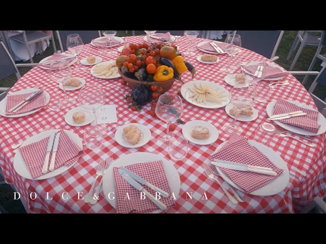 Dolce&Gabbana Sardegna 2024: Alta Sartoria Mise en Place