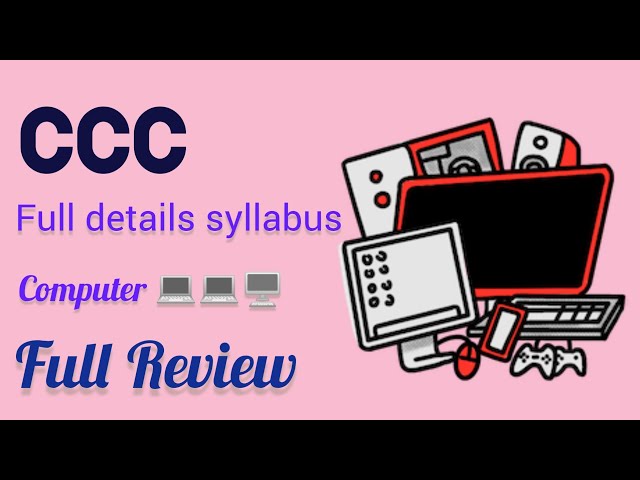 #computer  #ccc #computerfundamentals CCC FULL EXPLANATION IN HINDI SYLLABUS