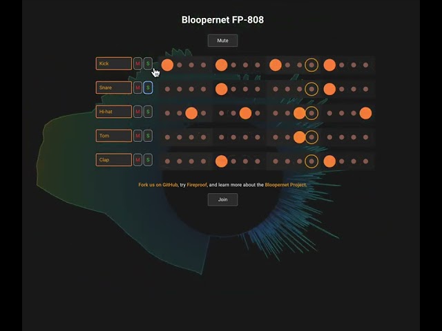Bloopernet Drum Machine