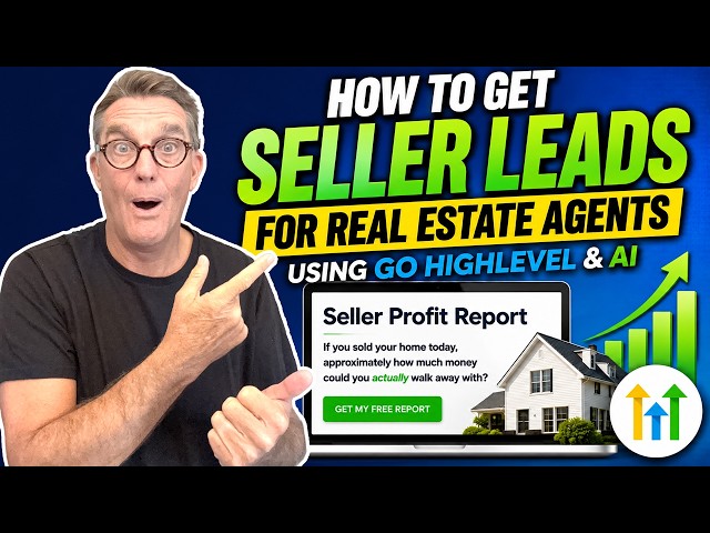 How to Get HOT Seller Leads for Real Estate Agents With GoHighLevel AI in 2006