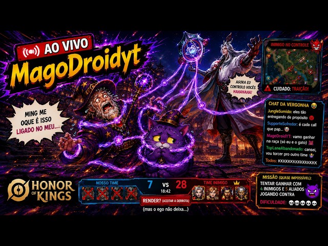 HOK - MagoDroid Live - Honor of Kings 14/09/2026