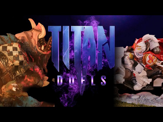White Scars vs Orks - Competitive Warhammer 40K Battle Report - Titan Duels