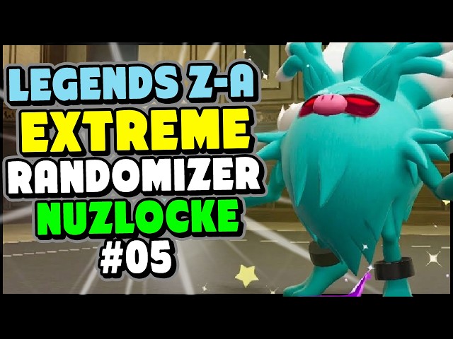 I Randomized A GUARANTEED Shiny Pokemon And Got... - Legends Z-A Extreme Randomizer Nuzlocke #5