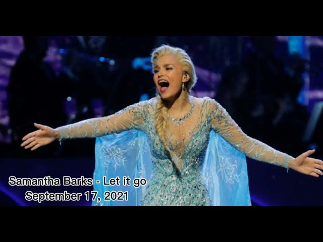 Frozen West end, London | Frozen broadway musical September 17, 2021 | Let it go - Samantha barks