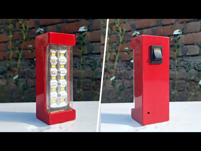 Rechargeable emergency light making At home | Emergency LED light kaise banaen|