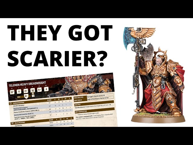 Custodes Just Leveled Up! New Datasheets for Trajann Valoris and Telemon