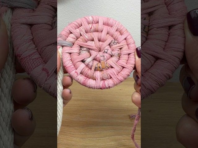 How to start a coiled basket #diy