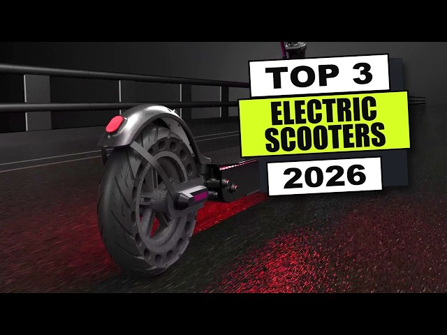 Top 3 BEST Electric Scooter For Adults 2026 (With Seat Option)