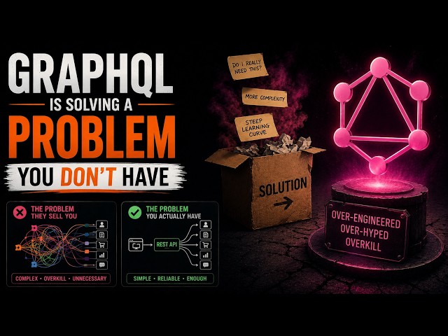 You probably don't need GraphQL