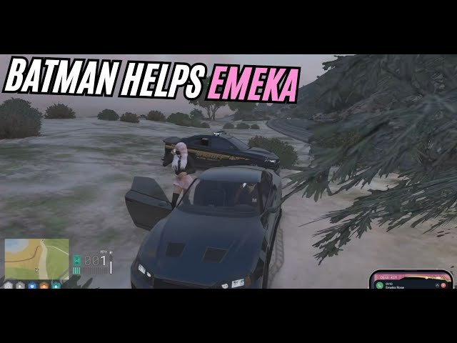 Batman helps Emeka after a Night Race | GTA 5 RP NoPixel 4.0