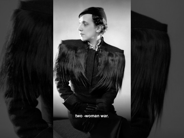 Chanel and Schiaparelli War #fashionhistory #1950s