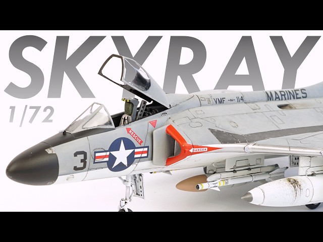 A Hidden GEM? Tamiya's 1/72 Douglas F4D-1 Skyray | Full Build in 4K