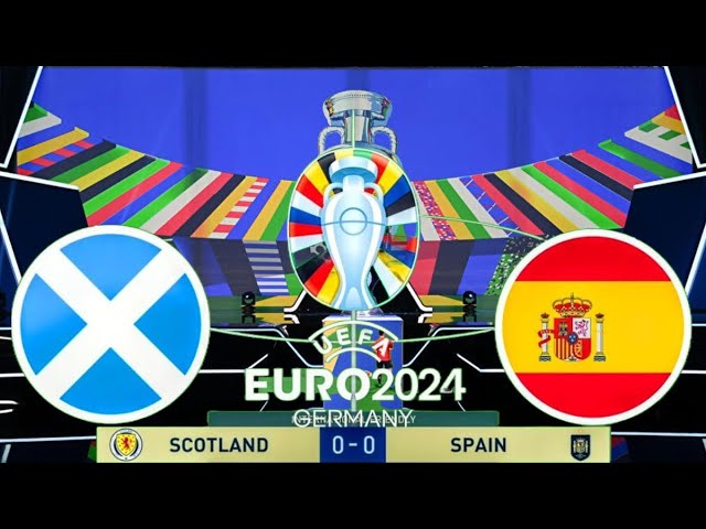 EA Sports FC 24 - Spain Vs. Scotland - UEFA Euro 2024 Qualifiers | PS5 4K 60 FPS HDR BROADCAST CAM