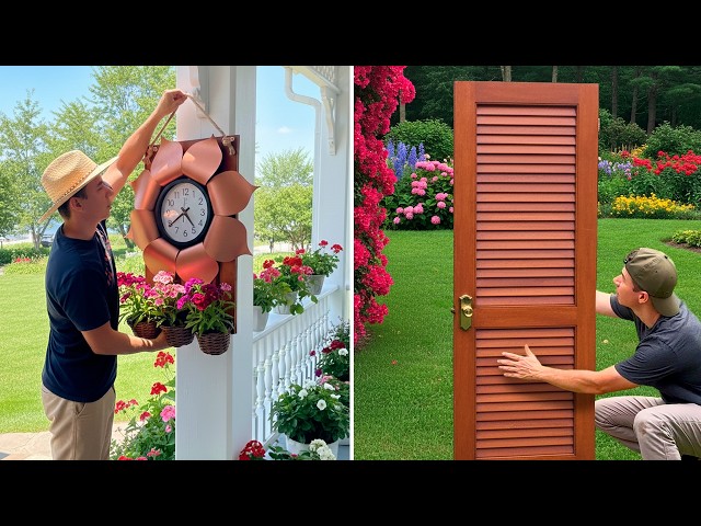 Creative Ideas for Garden Decor that will Surprise You!🌿#5