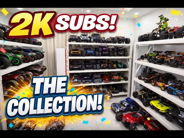 Jawad RC Corner Hits 2K Subs! 🎉 Full RC Collection Reveal!!