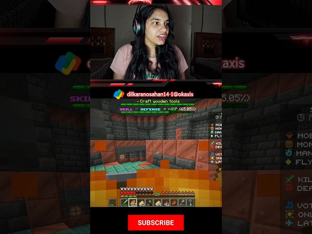 Too much happening in Minecraft Game 🎮 #gaming #minecraft #game #gameplay #reaction