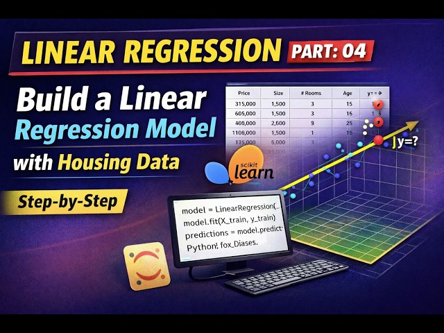Linear Regression Part: 04 | Building a Real Model Using Housing Dataset