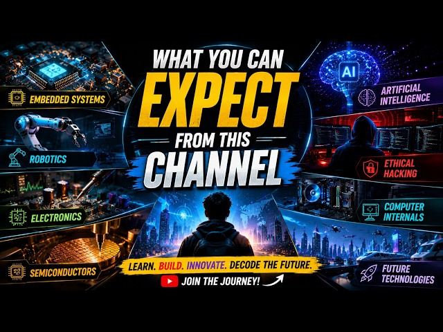 What You Can Expect from This Channel | AI, Robotics, Embedded Systems & Future Tech Explained