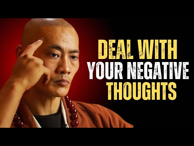 How to Deal With Your Negative Thoughts I  Shaolin Master Speech I Future...