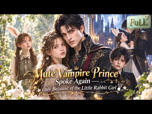 【FULL】Mute Vampire Prince Spoke Again — Only Because of the Little Rabbit Girl!#drama