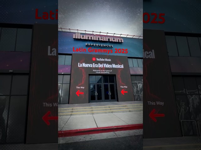 YouTube Music immersive experience Latin Grammys 2025