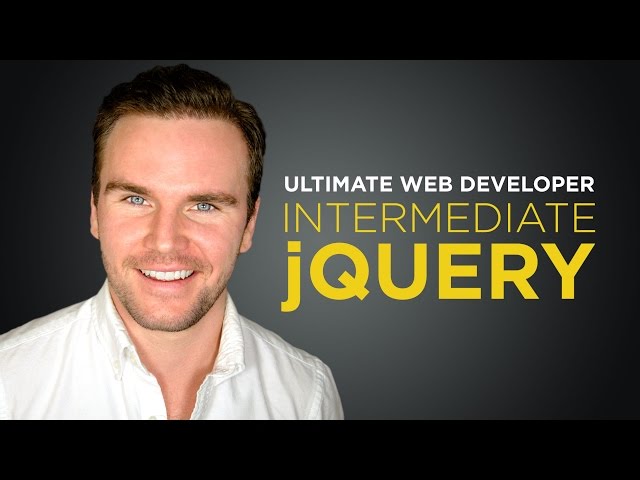Intermediate jQuery [#6] Ultimate Web Developer Course (Free Tutorial)