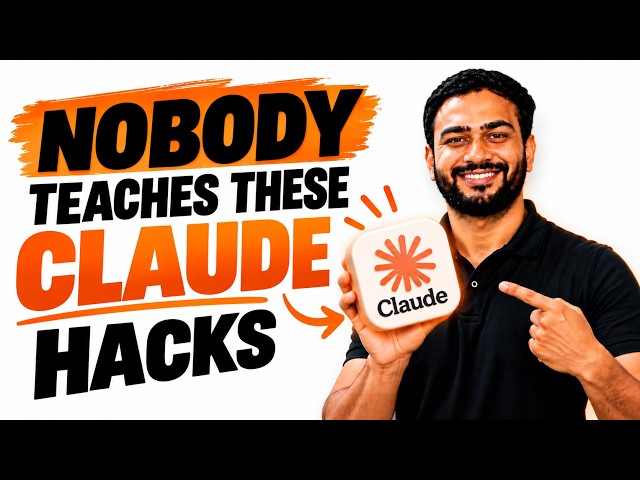 I Spent 1 Year Learning Claude - Here's Everything nobody teaches in just 20 Minutes