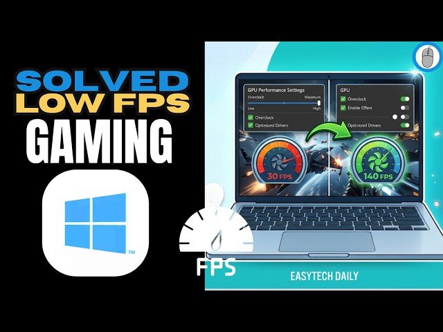 Low FPS on PC? Fix It Before You Blame Your Hardware